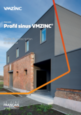 Profil sinus VMZINC - Guide de prescription et de pose